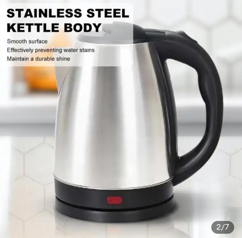 Electric Kettle Stainless Steel - Durable Shine