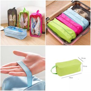 Shoe Pouch – Travel Shoe Organizer