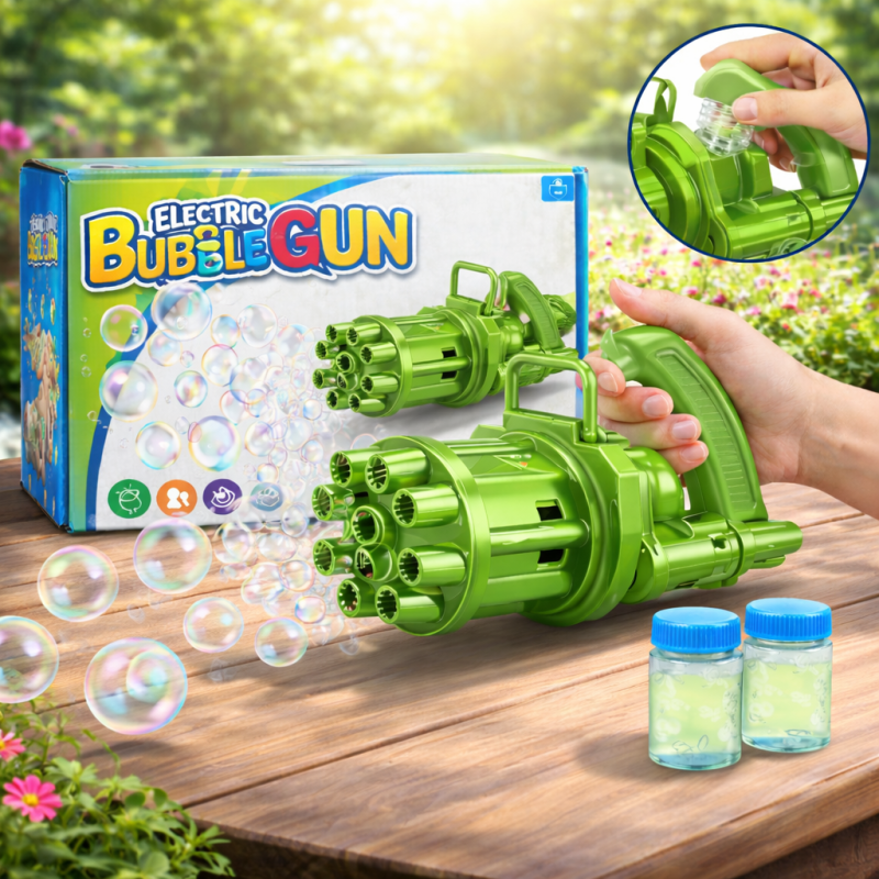 Electric Bubble Gun Toy
