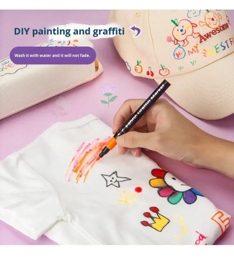 Plastic Fabric Art Washable Pen – DIY Marker