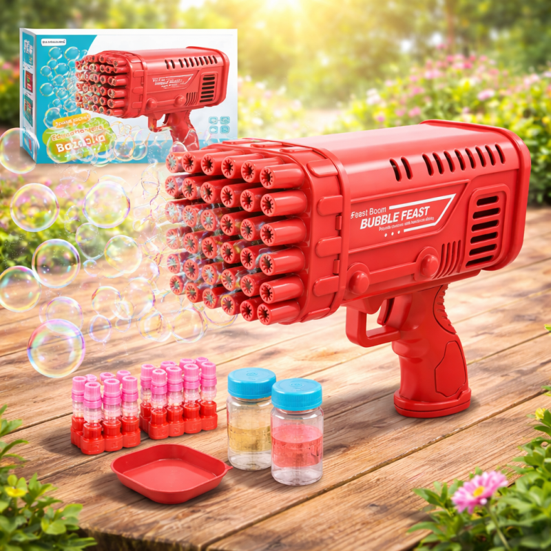 Feast Bubble Gun Toy For Kids