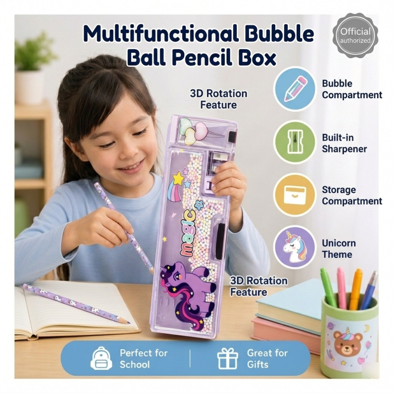 Unicorn Star Magic Pencil Box High Quality Unicorn Star Magic Pencil Box High Quality
