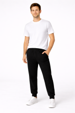 Simple Black Jogging Trouser for Mens