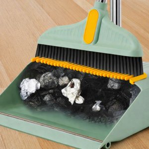 Broom Set – Foldable Dustpan with Comb Teeth