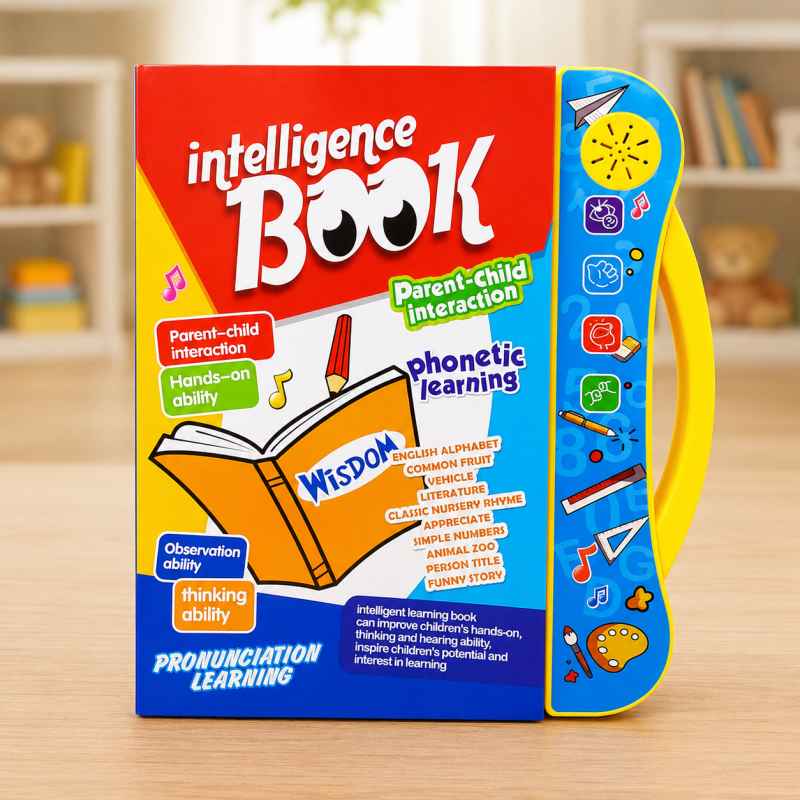 Study Book Intellectual Learning for Kids