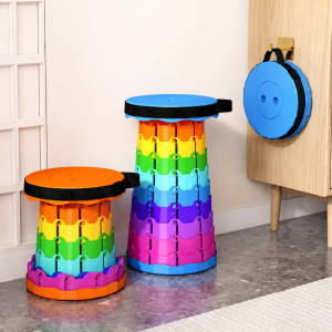Foldable Telescopic Stool – Portable & Adjustable