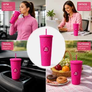 Barbie Sipper Tumbler – 900ml High Quality