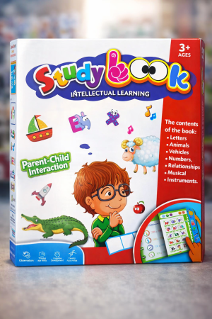 Study Book Intellectual Learning for Kids