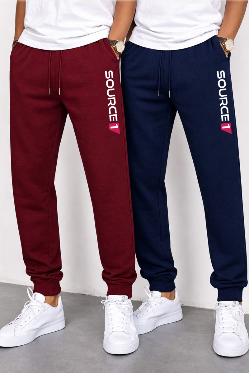 Pack of 2 MNB Source Jogging Trousers for Mens