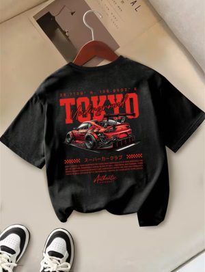Tokyo Underground Printed T-Shirt For Kids