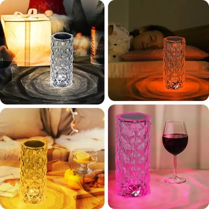 Crystal Lamp – Touch & Remote Control Crystal Lamp – Touch & Remote Control
