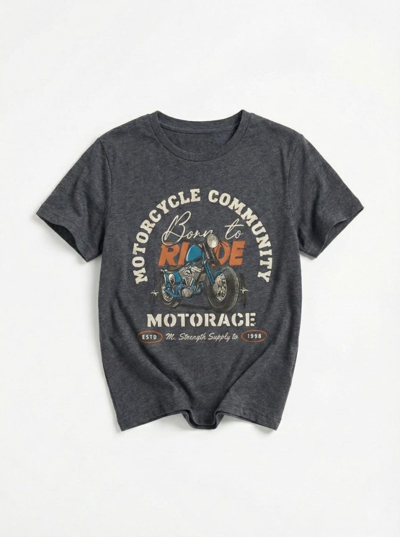 Born to Ride Printed T-shirt for Boys Born to Ride Printed T-shirt for Boys