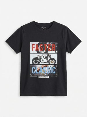 Faster & Classic Printed T-shirt for Boys