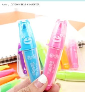 Newly Highlighter Plastic Box Packing