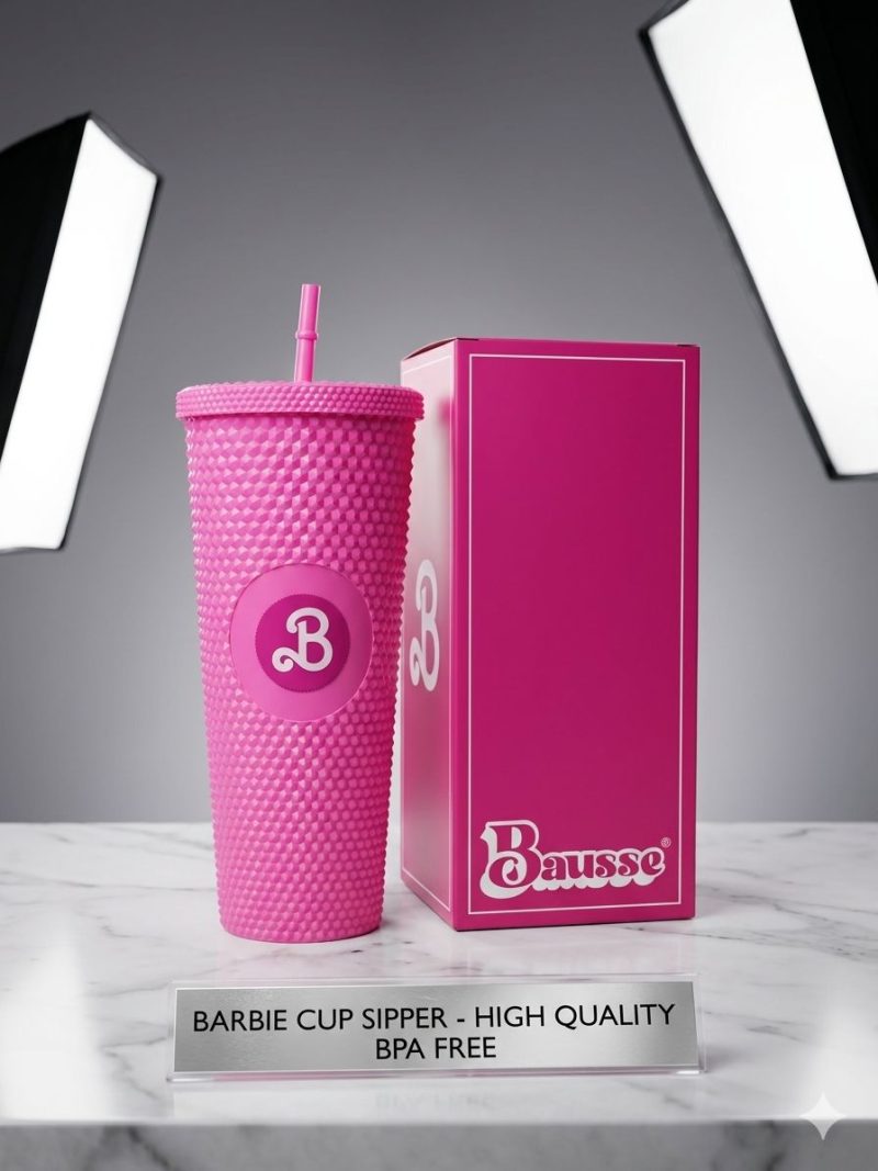 Barbie Sipper Tumbler – 900ml High Quality