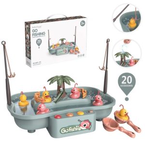 Electric Rotating Fishing Toy
