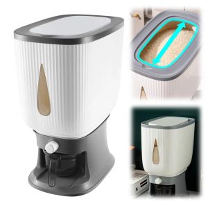 Rice Dispenser – Sealed Moisture Proof Grain Container