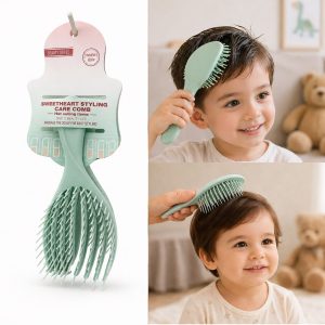 Kids Styling Hair Brush – Soft Flexible Bristles