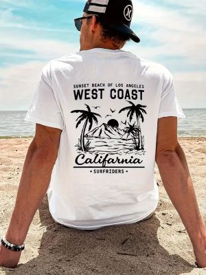 West Coast Printed T-Shirt For Mens