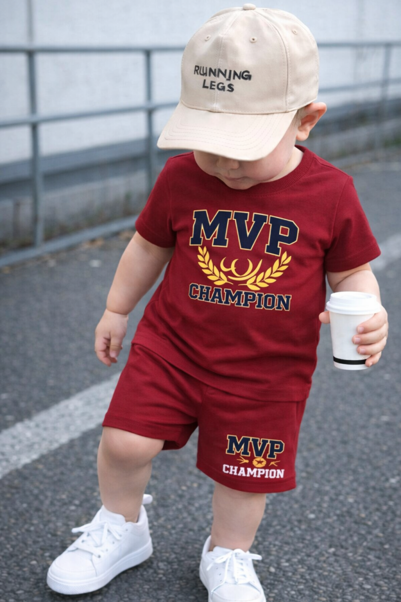 Champion Printed Summer Short Suit for Kids Champion Printed Summer Short Suit for Kids