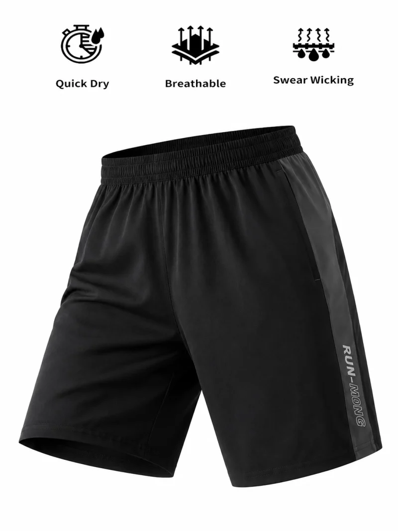 Lightweight DryFit Athletic Gym Mens Summer Short