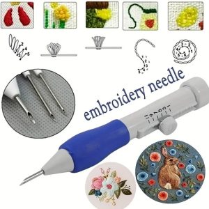 3 Needles Adjustable Magic Embroidery Pen Set