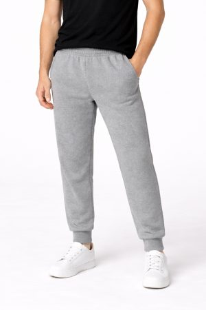 Simple Heather Grey Jogging Trouser for Mens