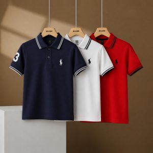 Bundle of 3 NWR Classic Polo T-Shirts for Kids