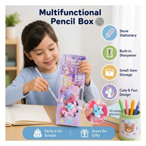 Magic Unicorn Pencil Box High Quality