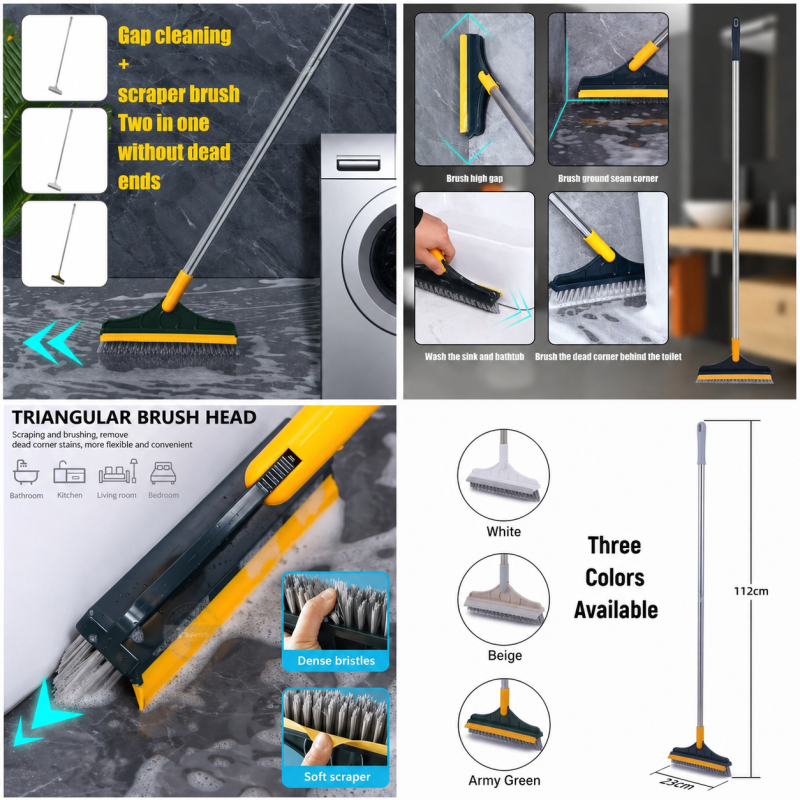 2‑in‑1 Brush Viper – Gap & Scraper Cleaning Tool