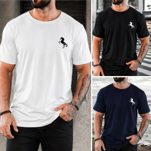 Pack Of 3 Horse Trio Mens Printed T-Shirts