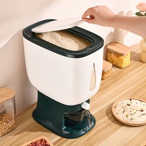 Rice Dispenser – Sealed Moisture Proof Grain Container