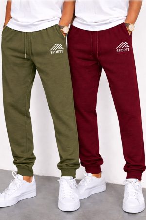 Pack of 2 MAG Sports Jogging Trousers for Mens