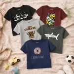 Pack of 5 Hero Dreamer Shark Printed T-Shirts For Boys