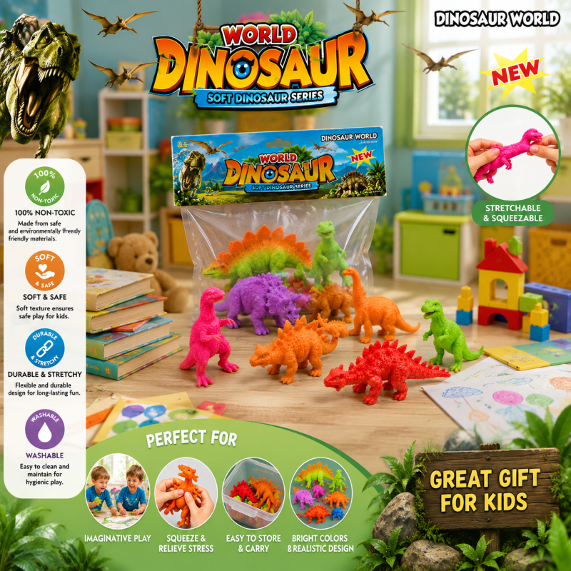 World Dinosaur Toy Set