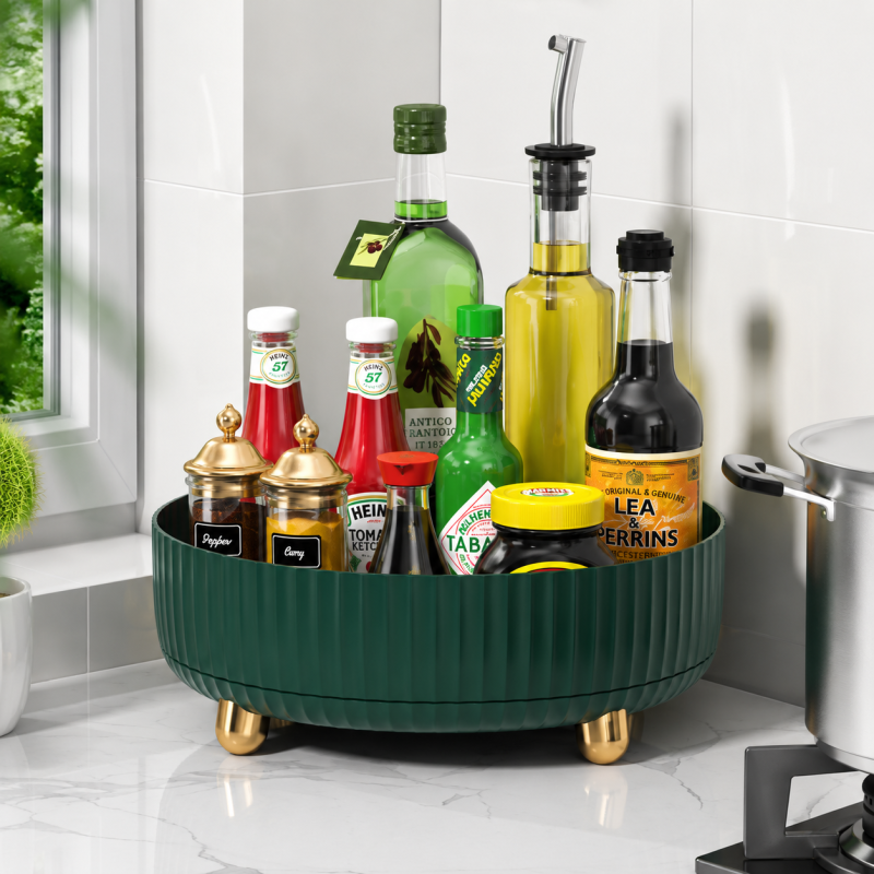 Luxury Rotating Tray – Premium Kitchen Organizer