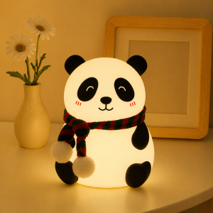 Cute Panda Rechargeable Silicone Lamp