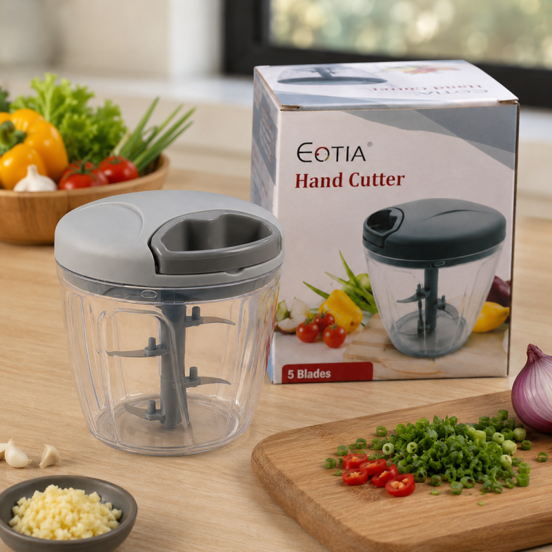 5‑Blade Manual Hand Chopper