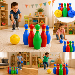 Bowling Game – Colorful Indoor Play Set for Kids