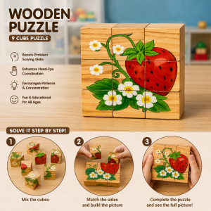 Kids Educational Wooden Puzzle