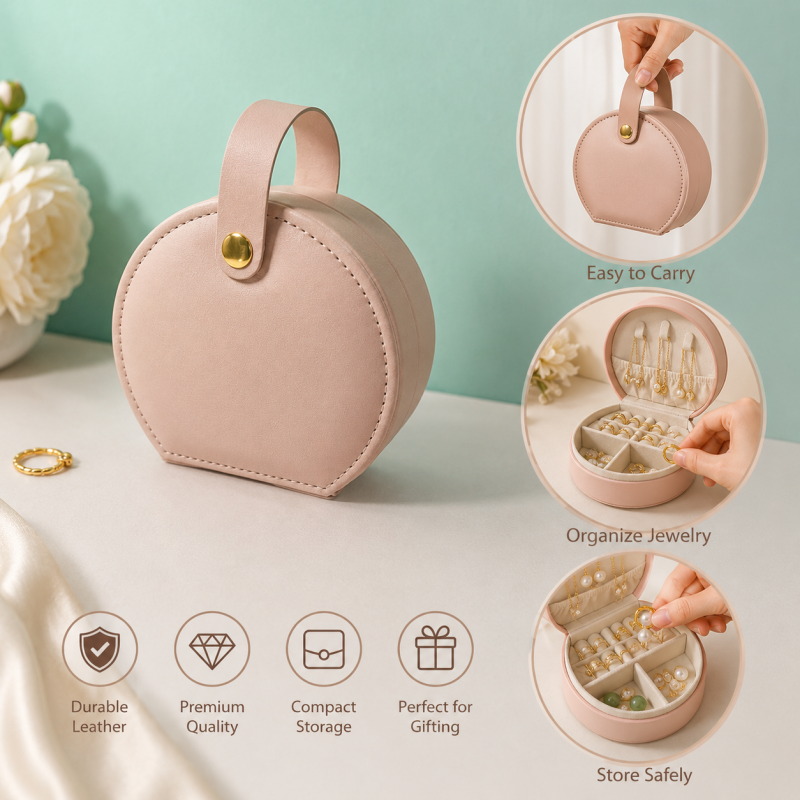 Premium Leather Jewelry Box