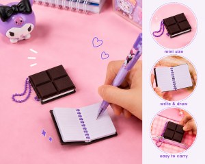Kids Mini Chocolate Diary – Cute Fragrant Notebook