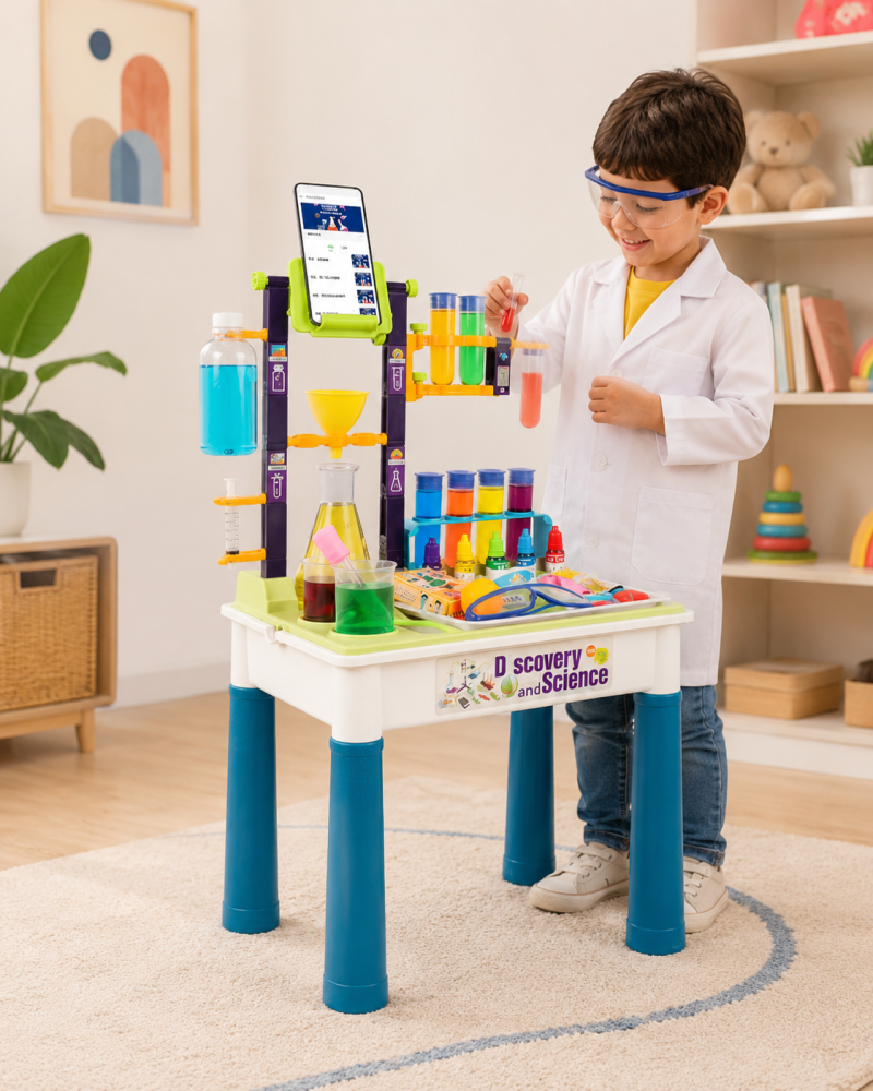DIY Chemistry Experiment Kit – Elementary School Students Toys Set