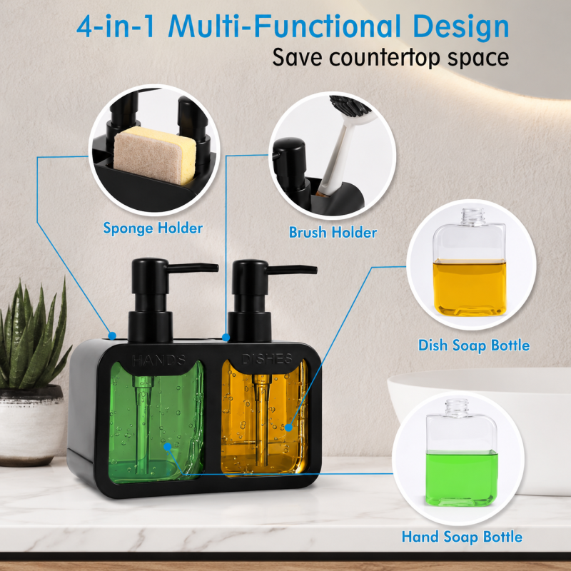 4‑in‑1 Multi Liquid Dispenser