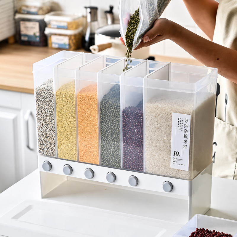 6‑in‑1 Cereal Dispenser – Premium Quality