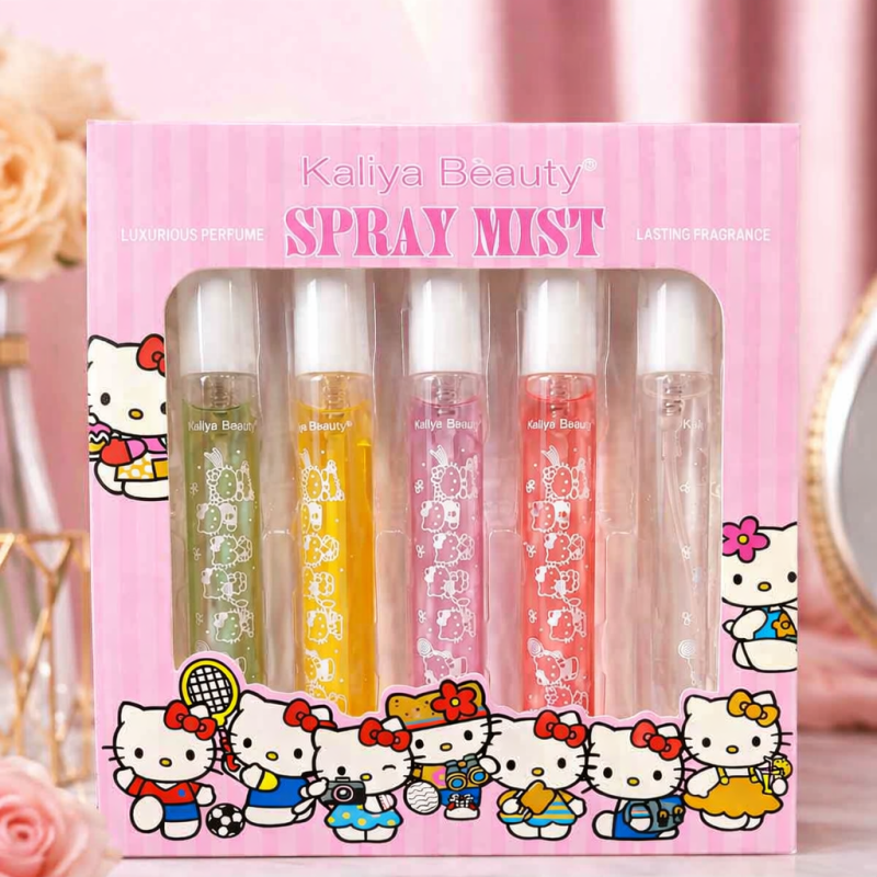 Fragrance Body Mist Set – 5 Perfume Sprays