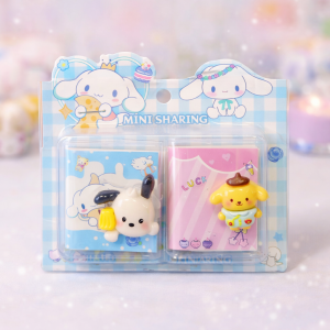 Kids Mini Notebook Sharing Collectible – Cute Set