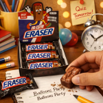 Chocolate Bar Eraser – Kids Fun Stationery Chocolate Bar Eraser – Kids Fun Stationery