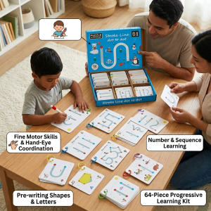 Dot To Dot Tracing Book – Fun Learning for Kids