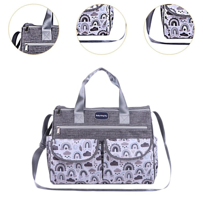 Large Capacity Newborn Diaper Bag – Stylish & Practical